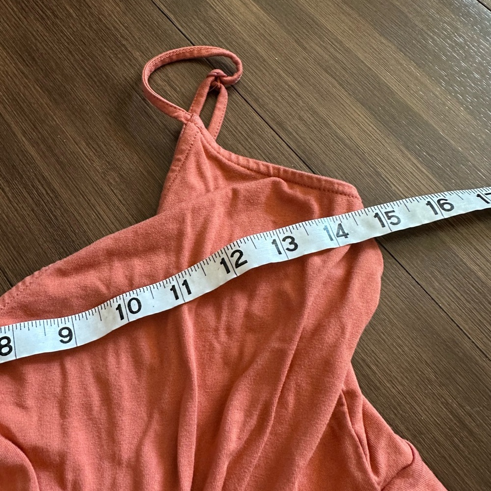 BODEN Gathered Jersey Midi Dress size 12R Kumquat Orange  
Style D0703-BGR - Picture 7 of 10